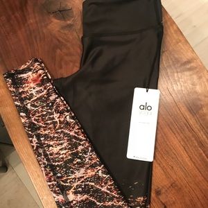 ALO Airbrush Tech lift Leggings, City Light XS